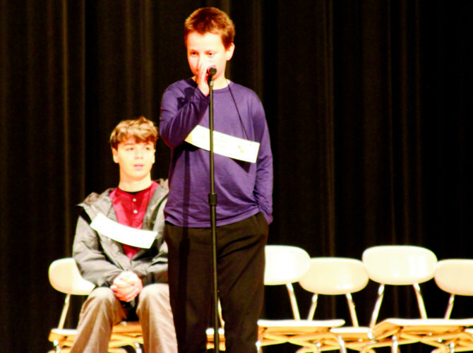 Salem Spelling Bee Winners